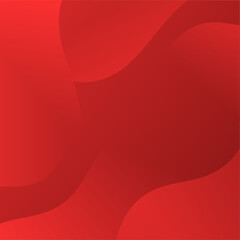 Vibrant abstract red background with waves