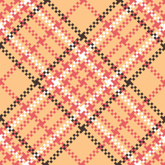 Tartan Plaid Vector Seamless Pattern. Scottish Plaid, Flannel Shirt Tartan Patterns. Trendy Tiles for Wallpapers.