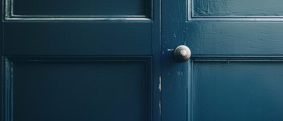 Fototapeta premium A person in a yellow hazmat suit with a gas mask, standing amidst swirling smoke, set against a deep blue smoky background.