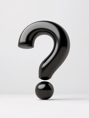 Naklejka premium Idea problem solution Question Mark Conceptual brainstorming icon illustration