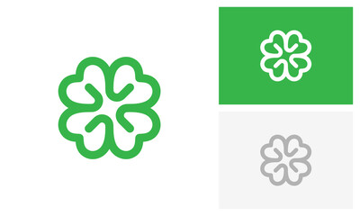 Clover logo design
