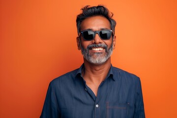 Fototapeta premium Smiling Man in Sunglasses