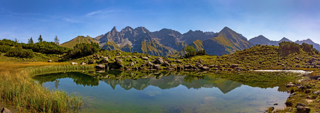 Guggersee - Allg&auml;u - Panorama - Bergsee - Oberstdorf - Alpen