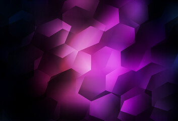 Light Purple vector layout with hexagonal shapes.