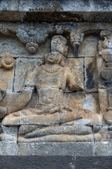 the Borobudur in Indonesia