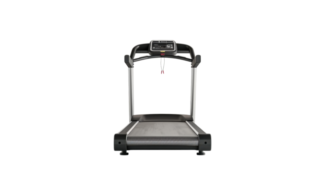 Treadmill on transparent background
