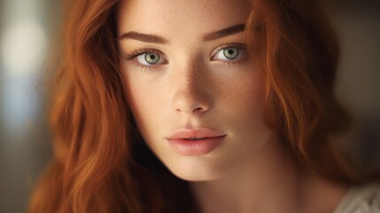 Fototapeta premium Young beautiful woman 