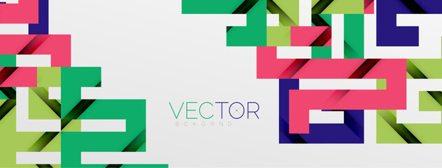 Color bend lines with shadow texture effect. Vector Illustration For Wallpaper, Banner, Background, Card, Book Illustration, landing page