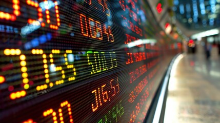 Stock Market Ticker Display