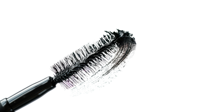 Mascara brush  on transparent background