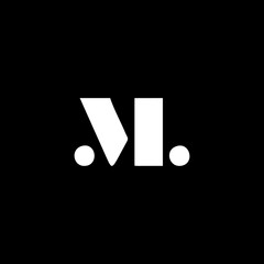 ML logo letter design on luxury background. LM logo monogram initials letter concept. ML icon logo design. LM elegant and Professional letter icon design on black background. M L LM ML