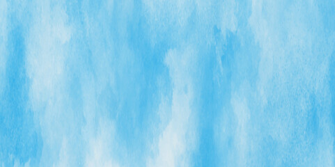 blue watercolor background winter love blue grunge,Hand painted abstract soft sky blue watercolor sky and clouds,Blue sky is surrounding with tiny clouds.