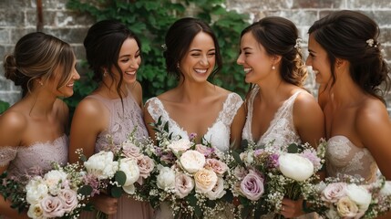 Bridgerton bridal party