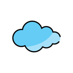 Cloud vector icon