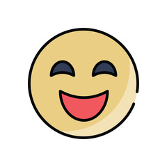 Emoji vector icon