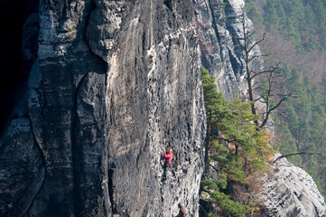 Bastei im Elbsandsteingebirge