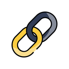 Chain vector icon