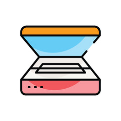 Scanner vector icon