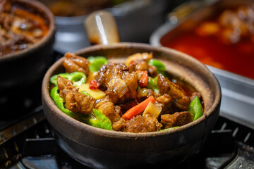 stew with vegetables