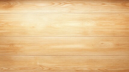 Fototapeta premium Light Brown Wooden Floor With Subtle Grain Patterns and Texture