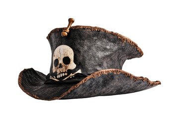 Obraz premium Pirate Hat with Skull and Crossbones