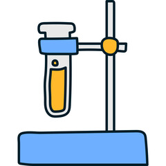Hand Drawn Science Laboratory Illustration