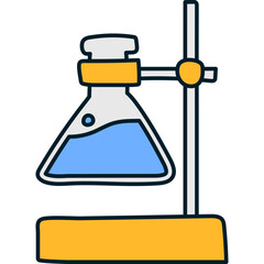 Hand Drawn Science Laboratory Illustration