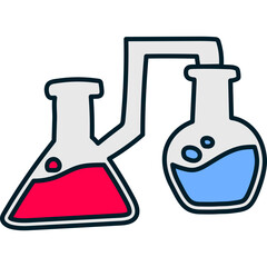 Hand Drawn Science Laboratory Illustration