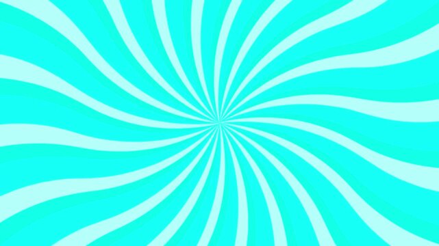 Electric Blue Twis Loop Rotation Background