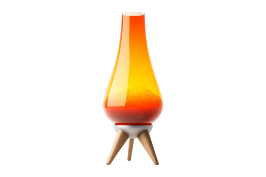 Lava Lamp on Tripod Stand