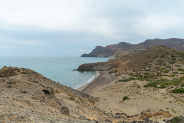 Barronal beach in Almeria Spain