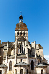Exterior of the Notre Dame church in Beaune, Burgundy, France, Europe