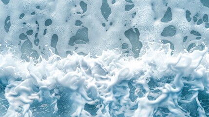 Ocean Waves Foam Abstract