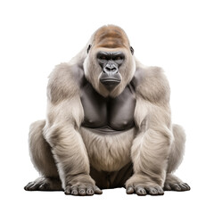 Fototapeta premium white gorilla