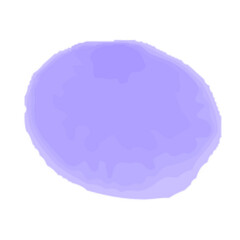 可愛い薄紫色の水彩フレーム