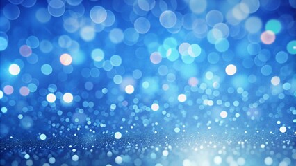 Soft focus blue sparkle background