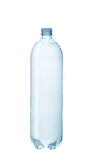 Bottle of water isolated on a transparent background