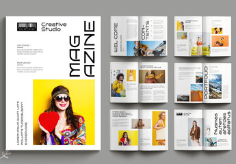 Fashion Magazine Layout