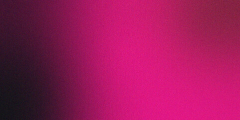 Pink velvet pink soft and smooth textile material gradient. Dark banner header poster design, copy space. Turquoise Blurred shine grain with  rough grain, noise, and bright spots.