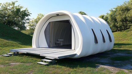 3D-Printed Modular Emergency Shelter for Rapid Disaster Relief and Humanitarian Aid