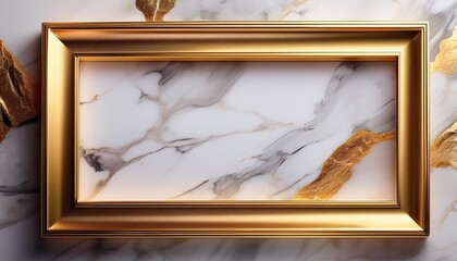 frame with golden frame