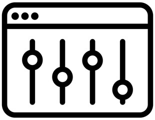 Web Development or Programming icon