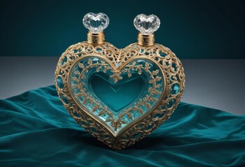 Heart Shaped Perfume Bottle