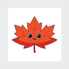 Maple leaf vector illustration