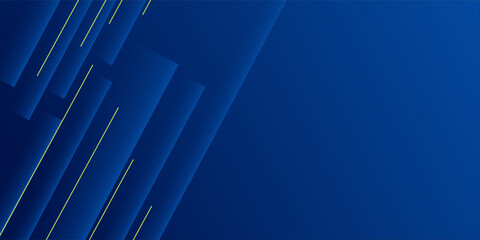 Obraz premium Memphis Blue geometric shapes light background vector