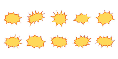 Explosion Shape Effect Set