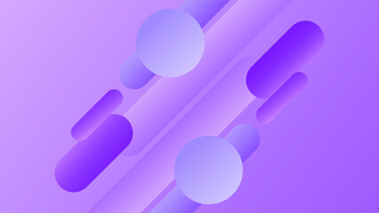 ABSTRACT BACKGROUND ELEGANT GRADIENT PURPLE SMOOTH LIQUID COLORFUL DESIGN WITH GEOMETRIC SHAPES VECTOR TEMPLATE GOOD FOR MODERN WEBSITE, WALLPAPER, COVER DESIGN 