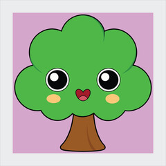  Toy tree vector illustration