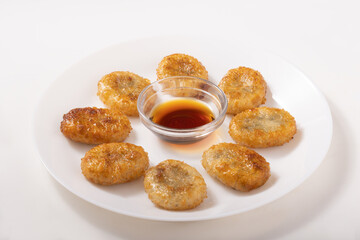 揚げ　ニラ饅頭