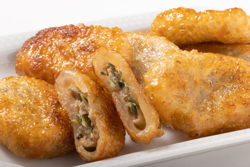 揚げ　ニラ饅頭